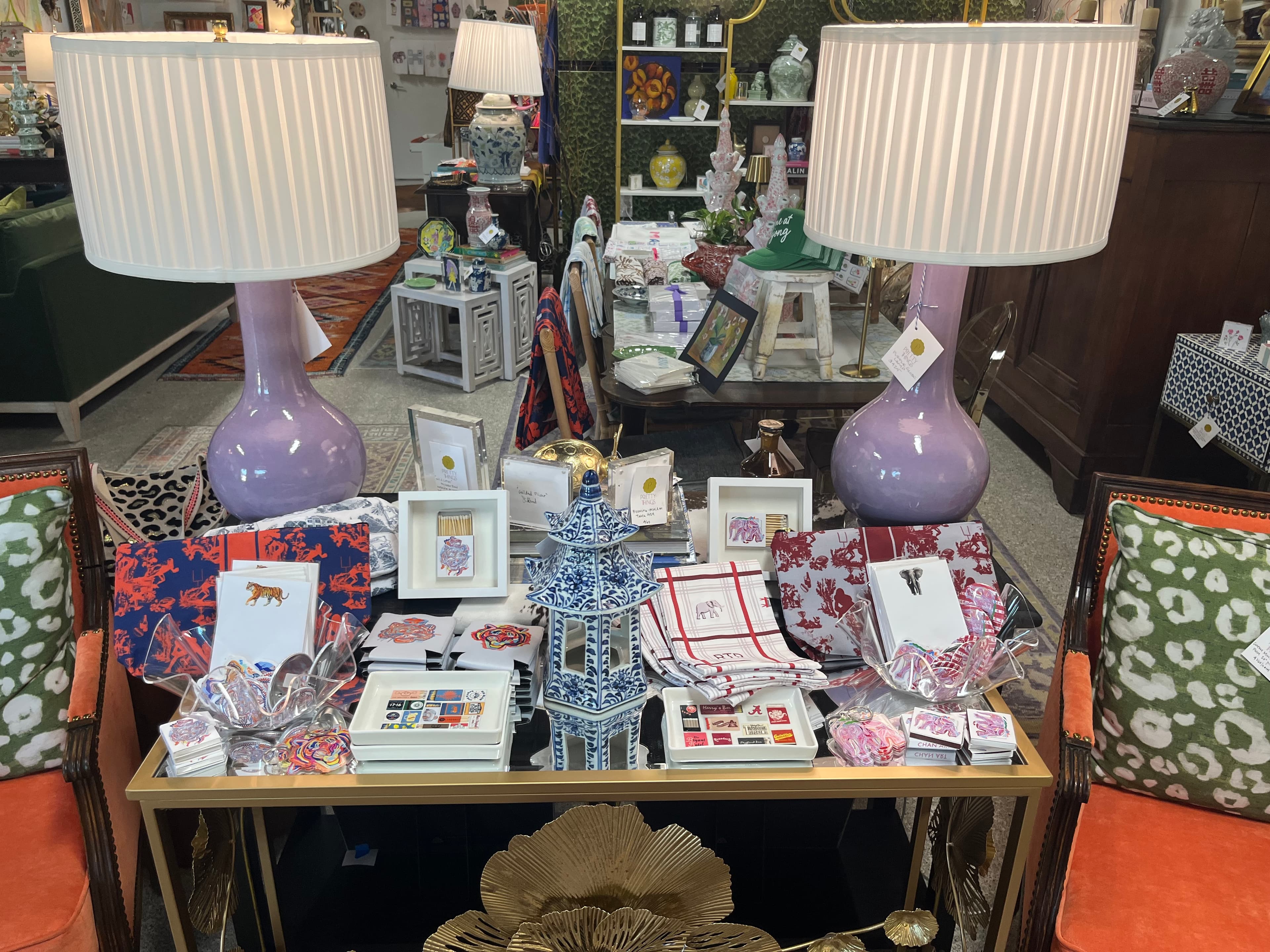 Inside the Pretty Things showroom